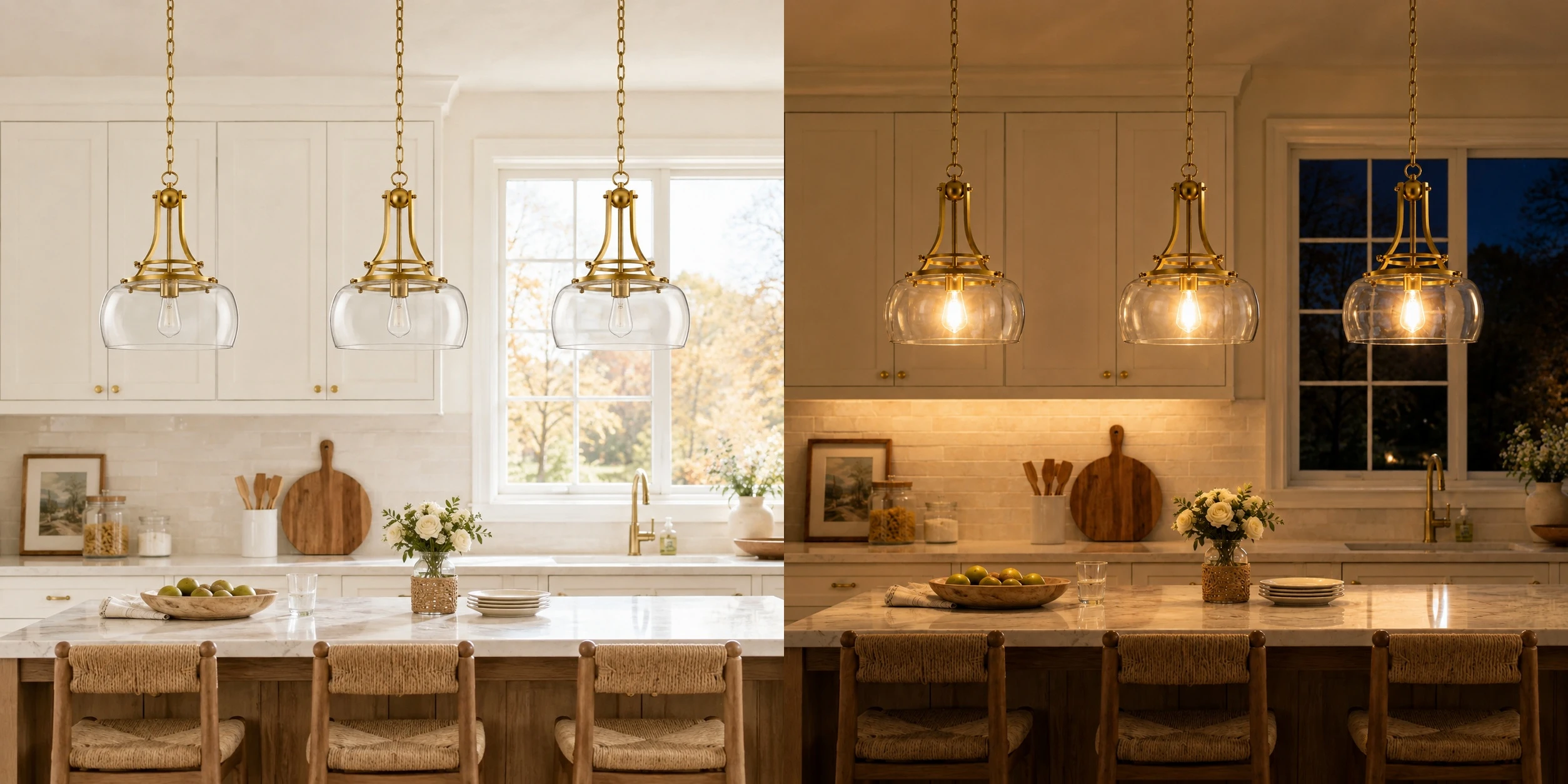 Kitchen lighting scene