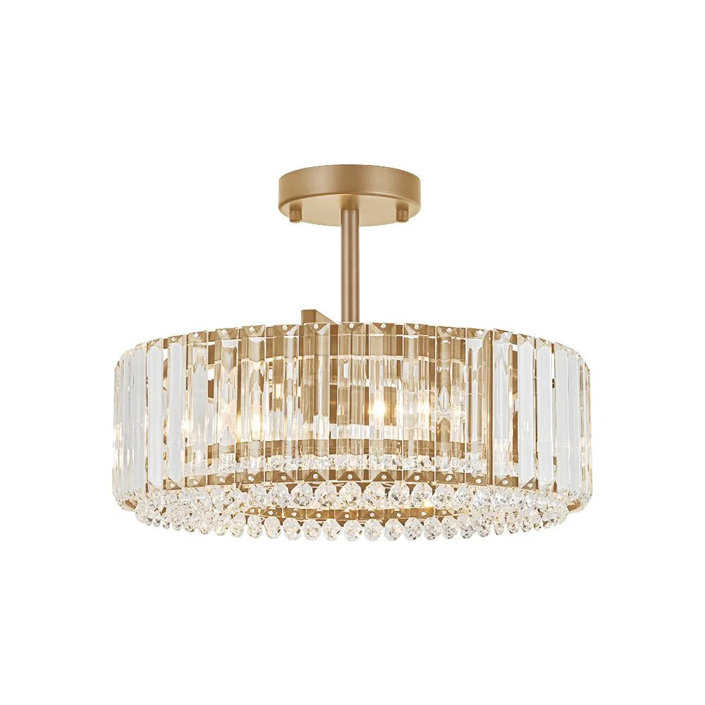 Plafonnier semi-encastré Avra ​​Luxury à 4 lumières en cristal tambour - (6).webp__PID:1432e54d-023e-41f2-b451-2f53bb52bd5a