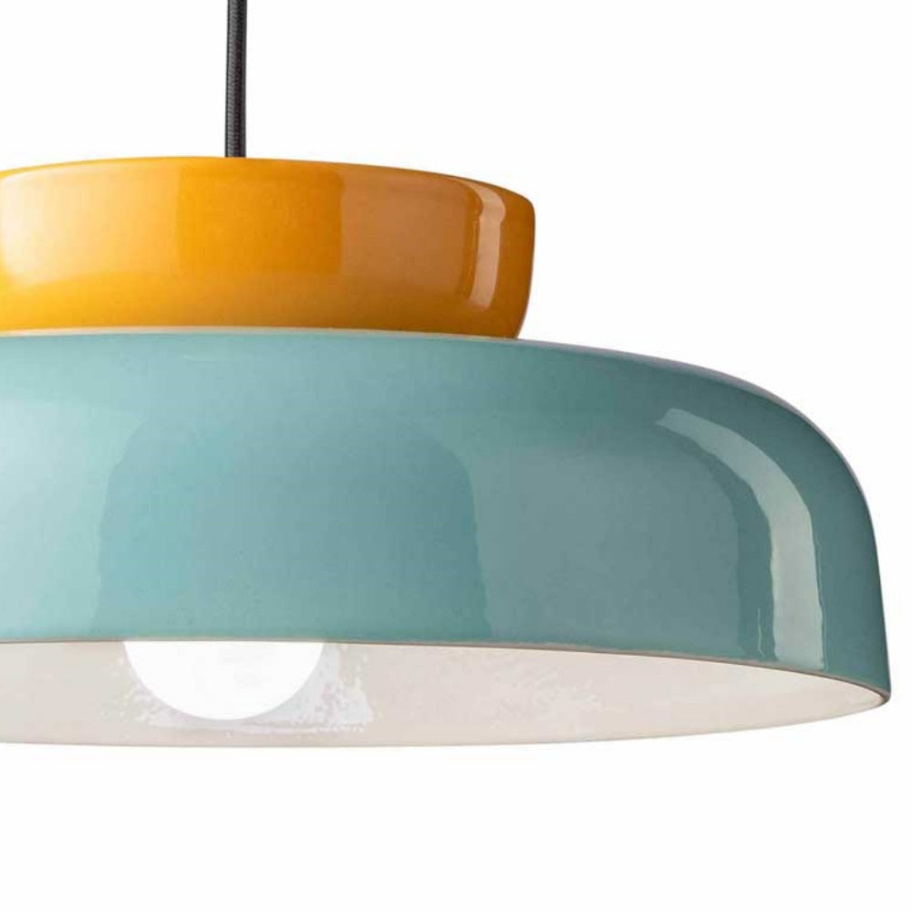 Détail de la suspension lumineuse en céramique colorée Faelyraen Macaron (1).webp__PID:83900826-b26e-4549-abf6-656acc513ce9
