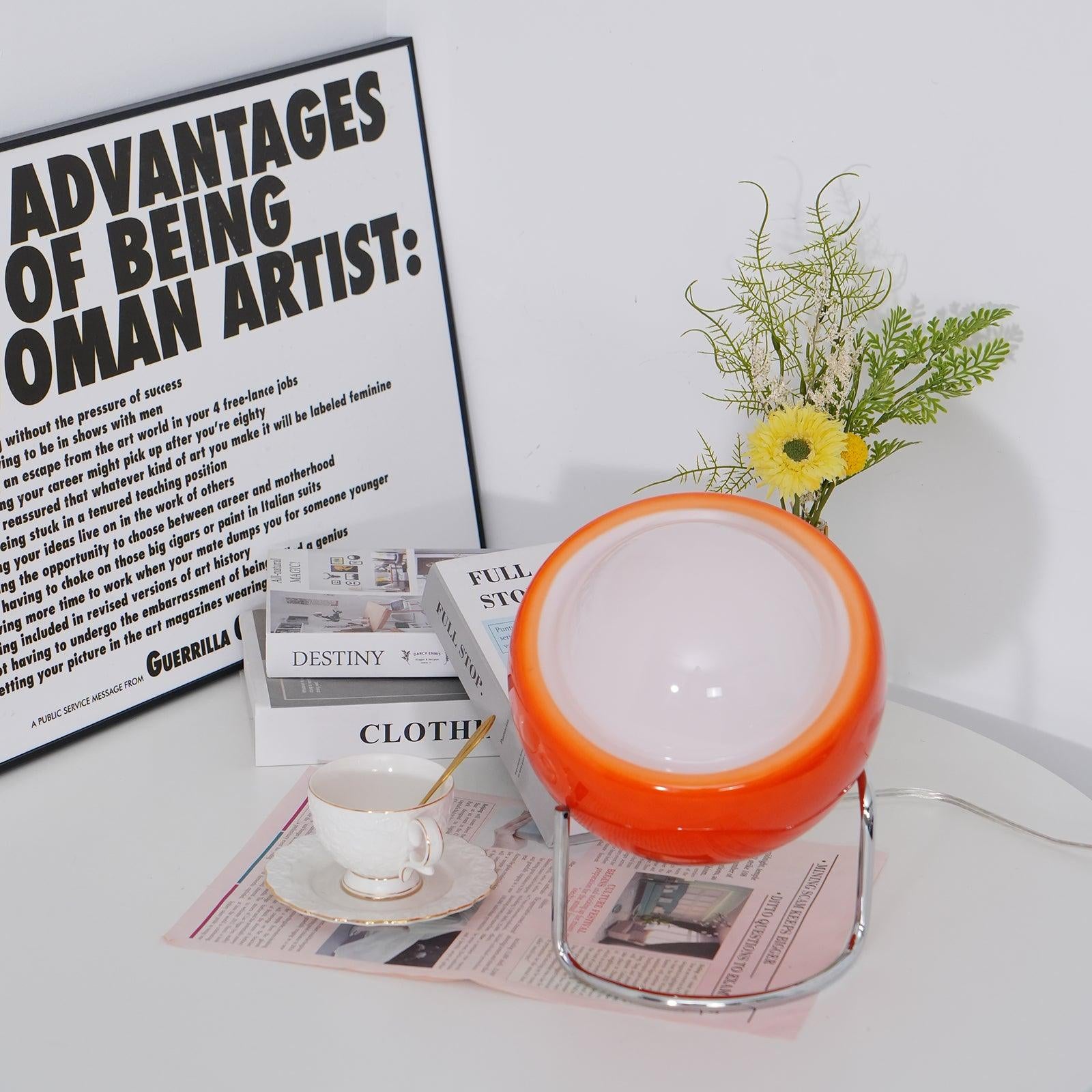 Lampe de table champignon Bauhaus orange moderne Sylas (8).webp__PID:6b61e7d4-fd0e-4621-b622-abec297666a0