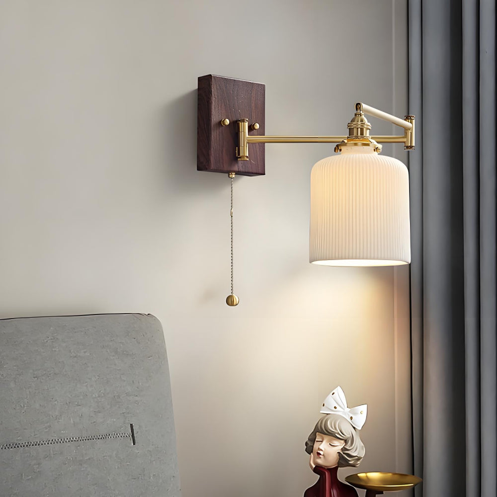 Aurora Retro Ceramic Swing Arm Wall Lamp6.webp__PID:40c178ff-3fc1-4534-9669-d2fbcdefbc5d