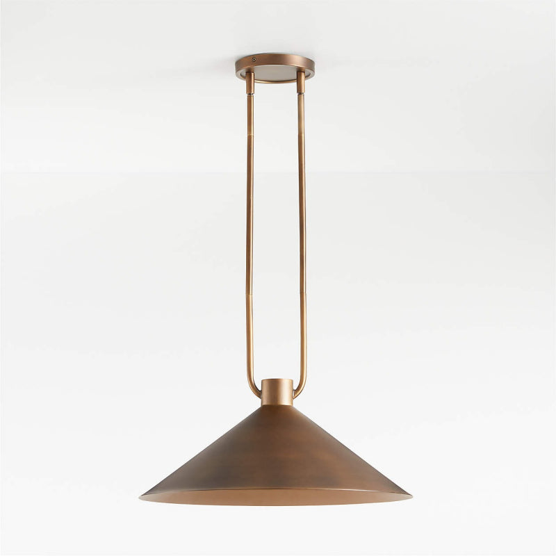 Brass Zane pendant finish