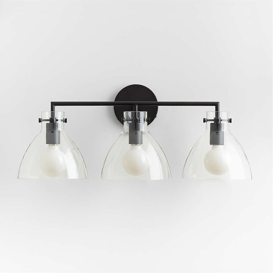 Jasper Industrial Glass Metal Ball Wall Light black clear.webp__PID:ea67d333-62ee-4ac8-b094-297ecd85f567