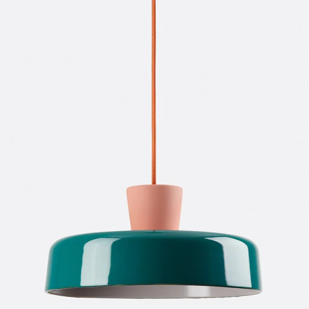 Alden Vintage Metal Ceramic Dome Pendant Light blue.webp__PID:e5d1adae-7b91-4c3d-af8b-280bbd80036f