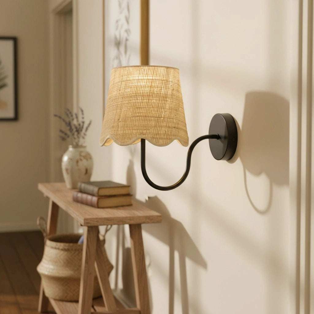 Tracie Farmhouse Rattan Drum Wall Sconce24.webp__PID:cf79c77c-0f3a-48ce-9063-9d1b8117f732