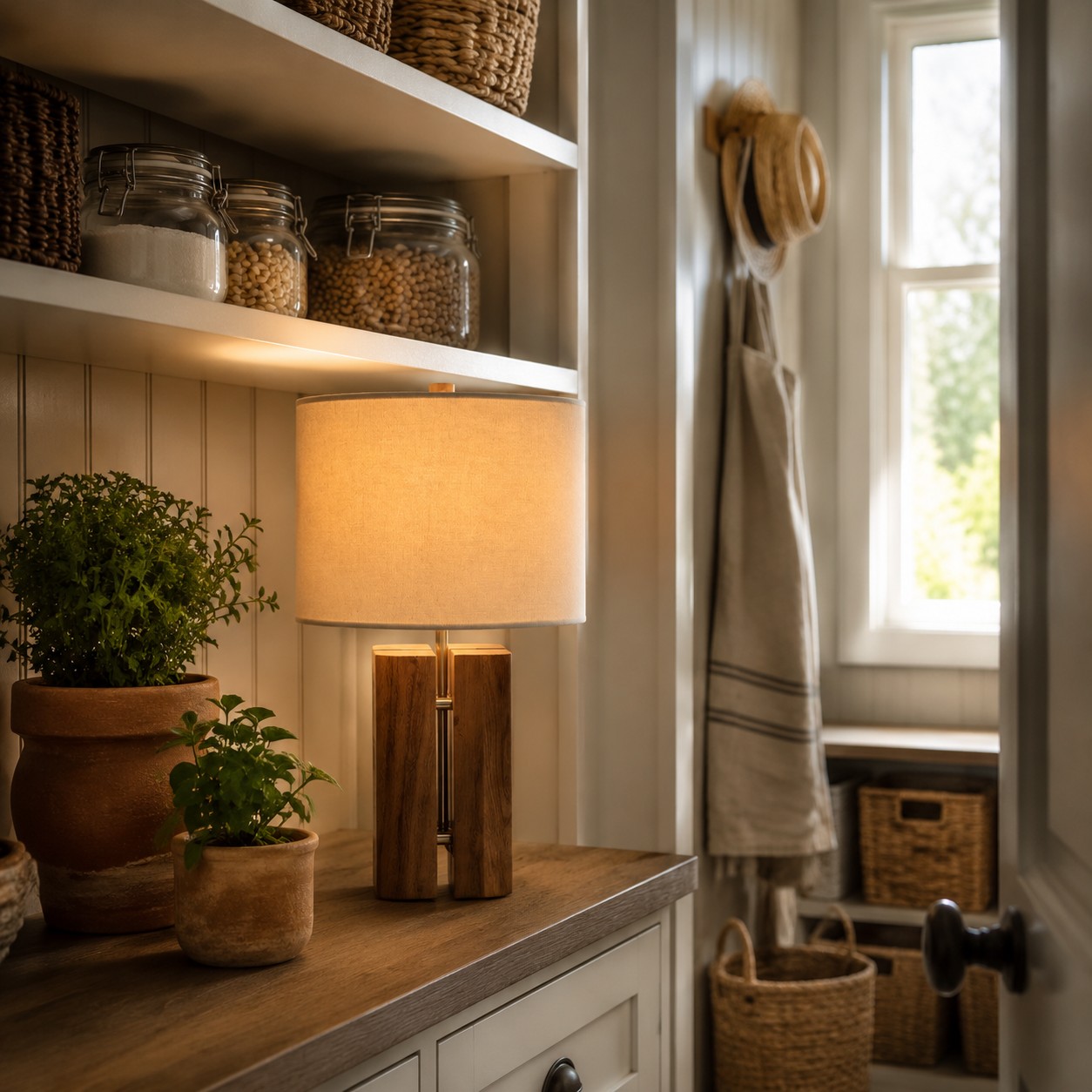 Bergonzoni table lamp side detail
