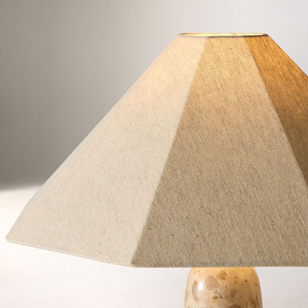 Kindle table lamp in warm modern decor
