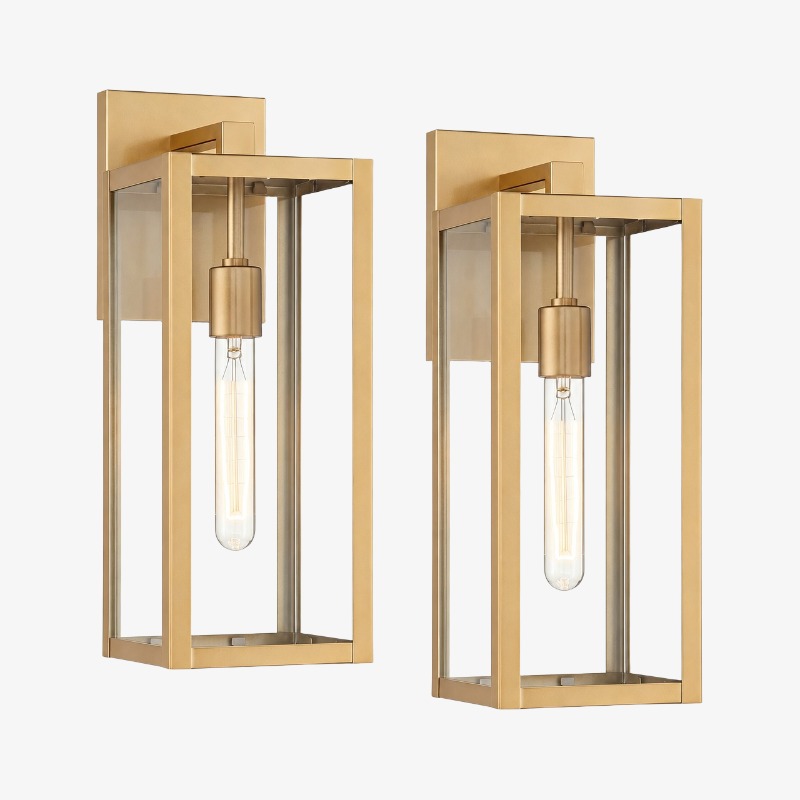 Benson wall sconce in gold finish