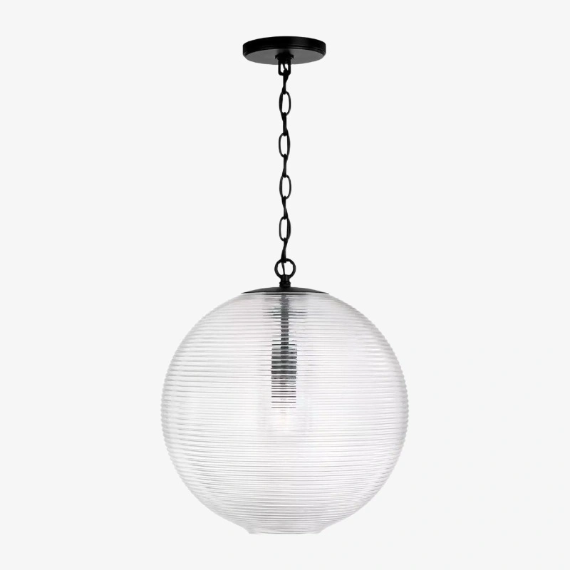 Ricky pendant light in Matte Black finish