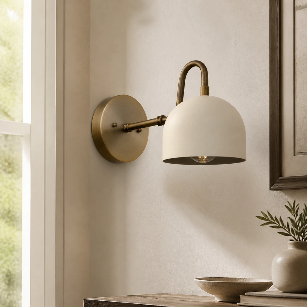 SCONCE MODEL NO. 3628 close wall scene