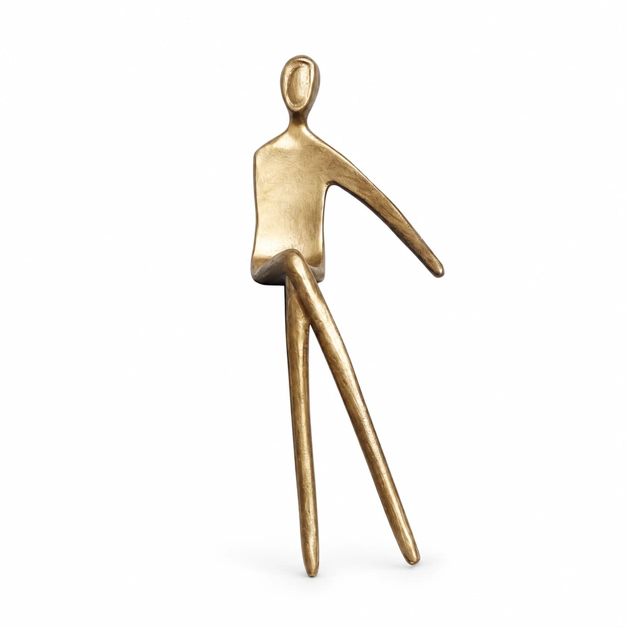 C · Gold geometric figure