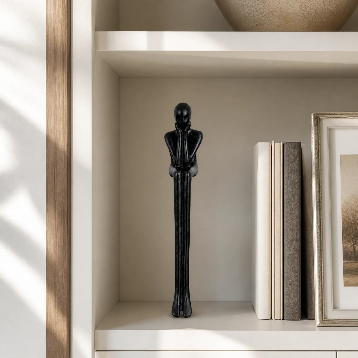 Avelin Modern Geometric Iron Figure Sculpture