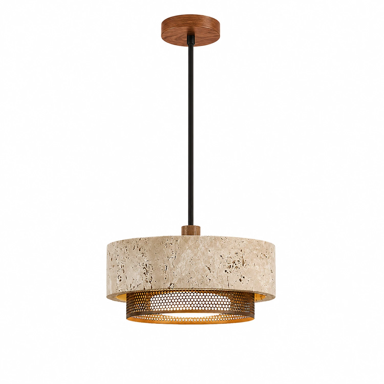 Elowen travertine pendant product view