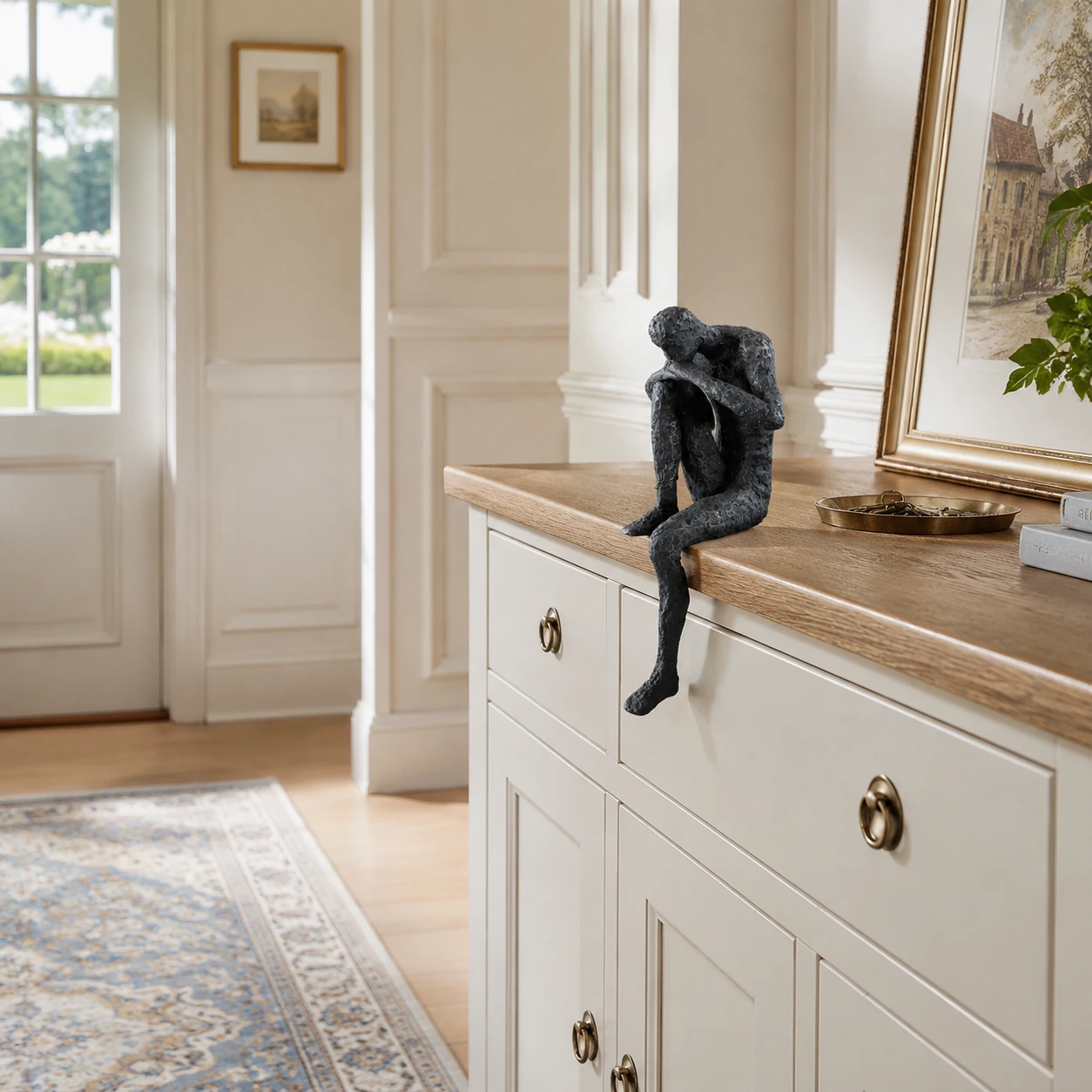 Bright entry cabinet lifestyle view