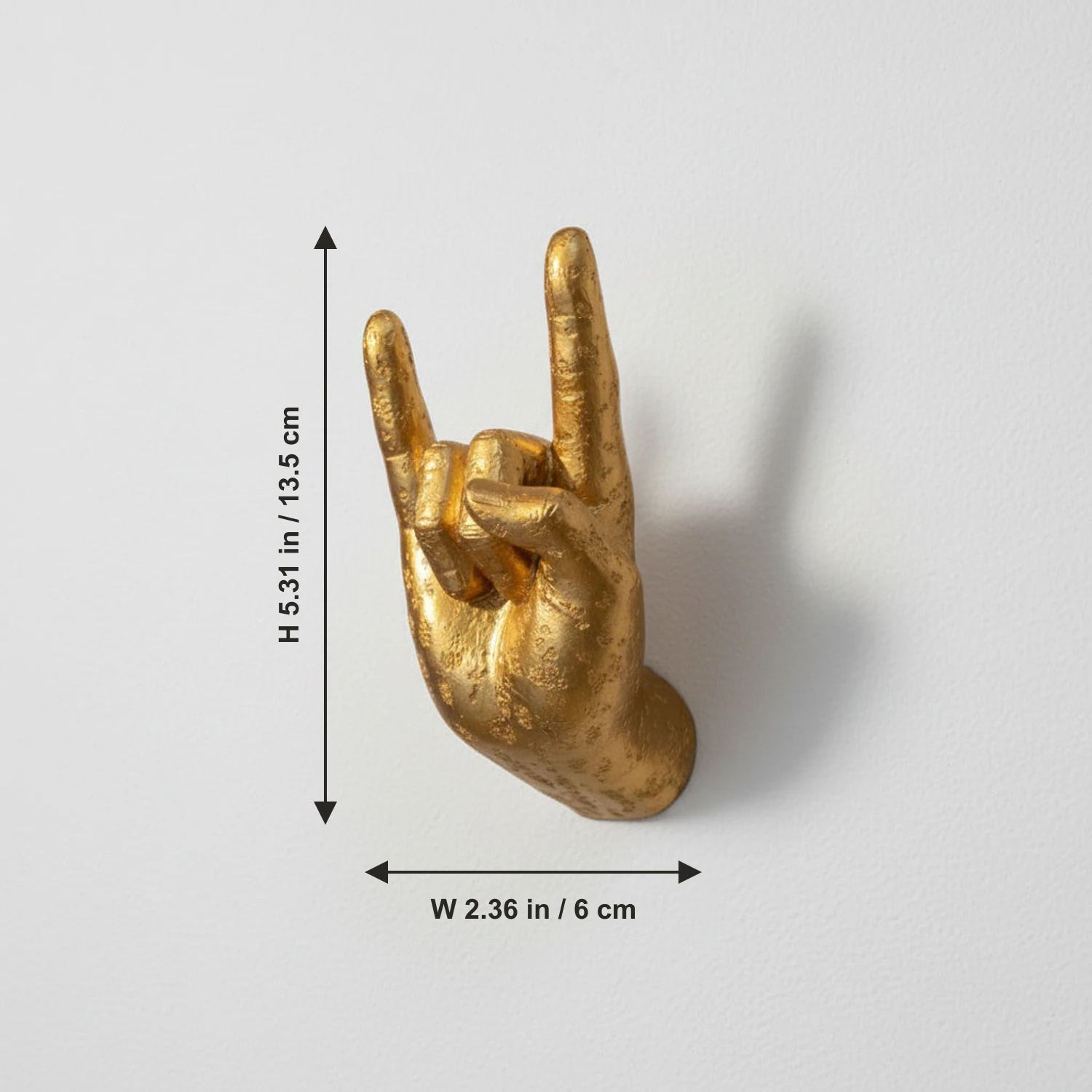 Riven wall hook dimensions
