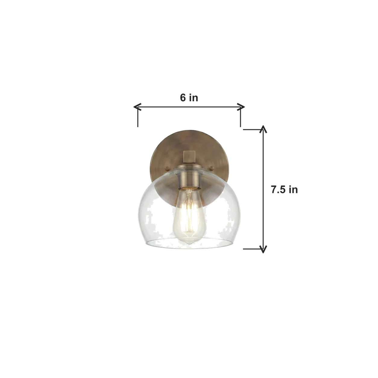 One-head dimensions