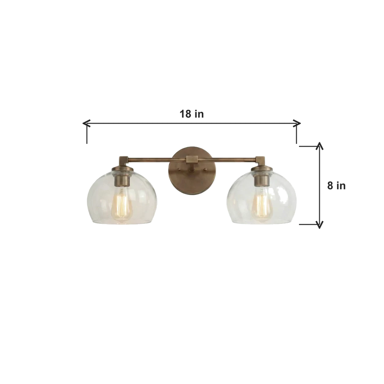 Two-head dimensions