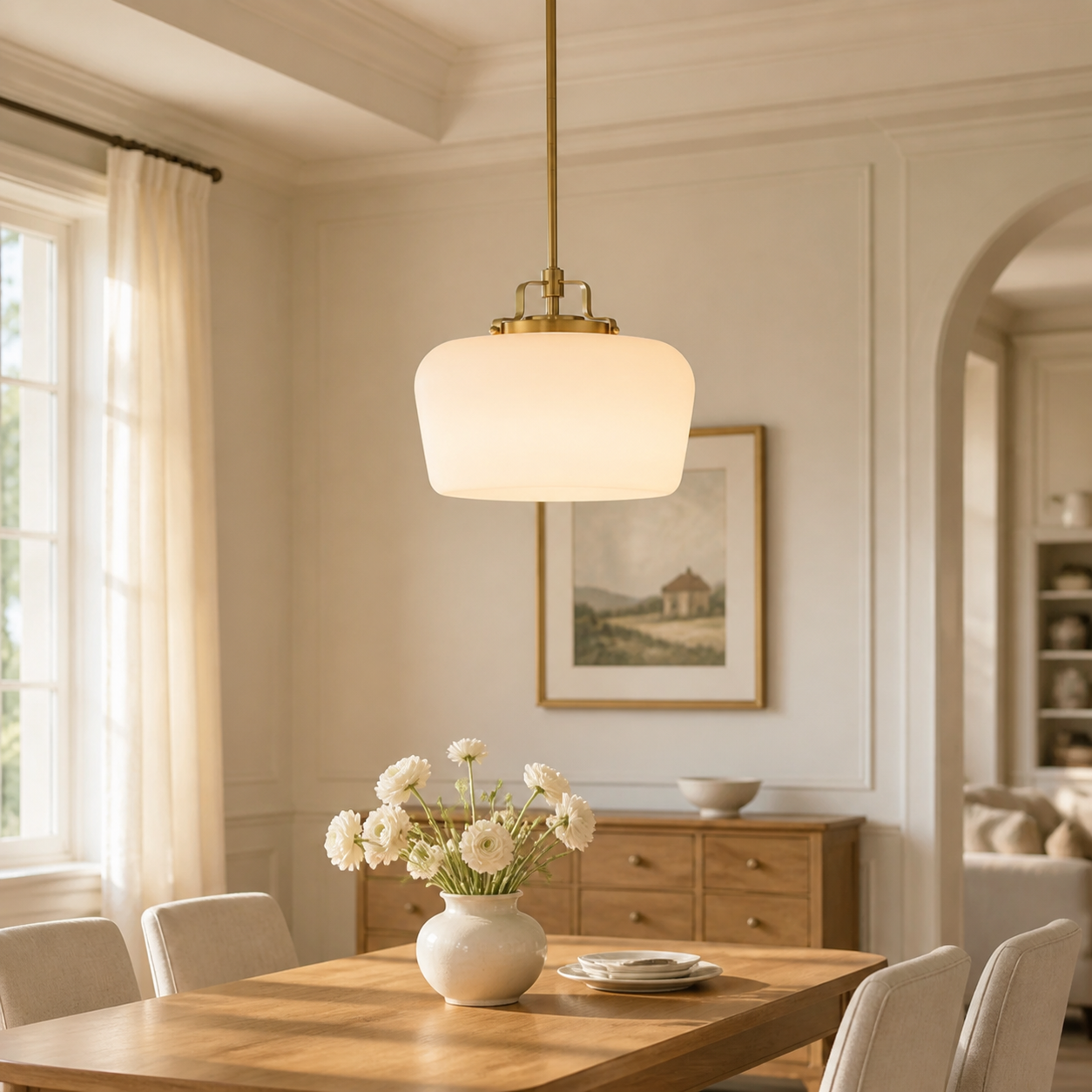 Dining room placement