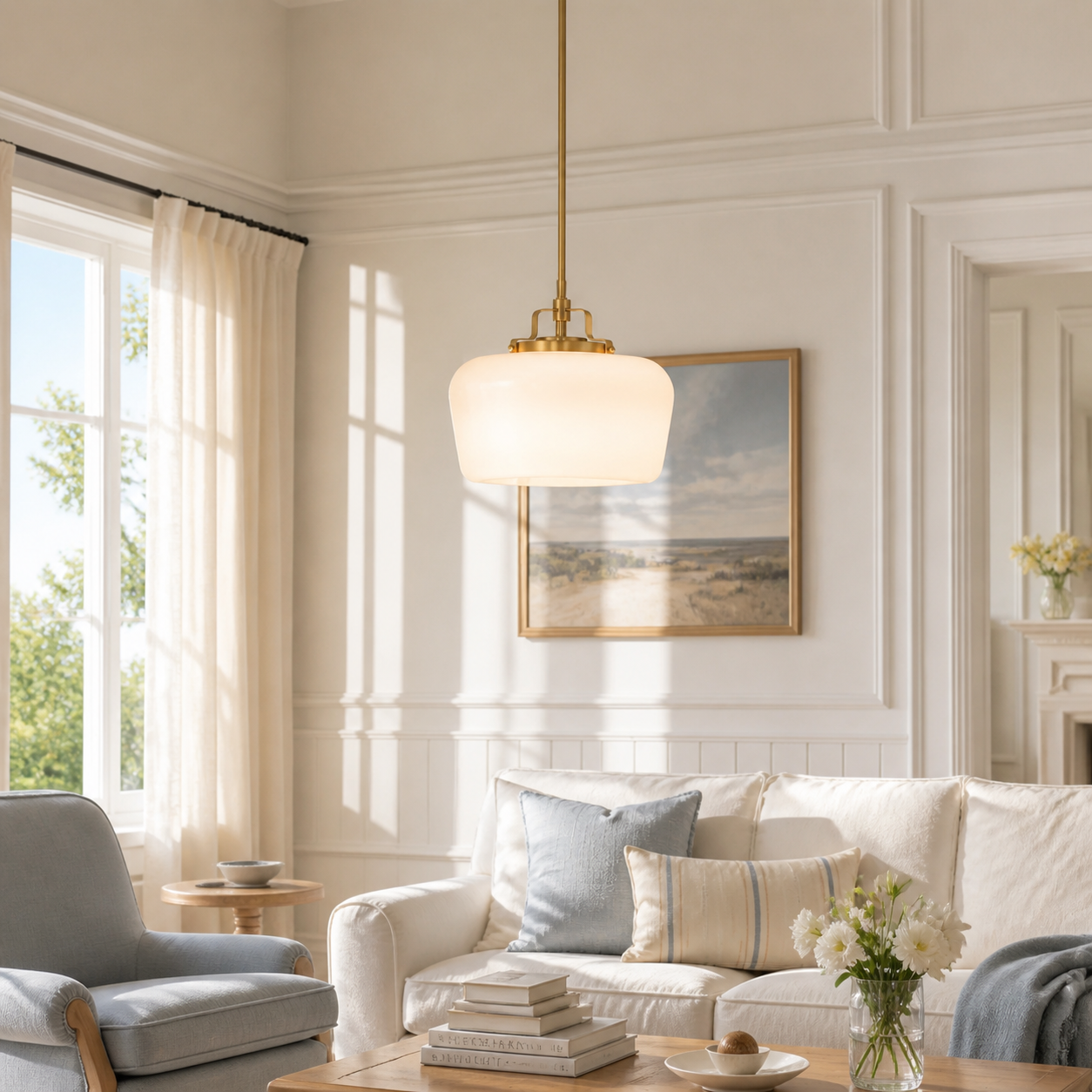 Living room pendant