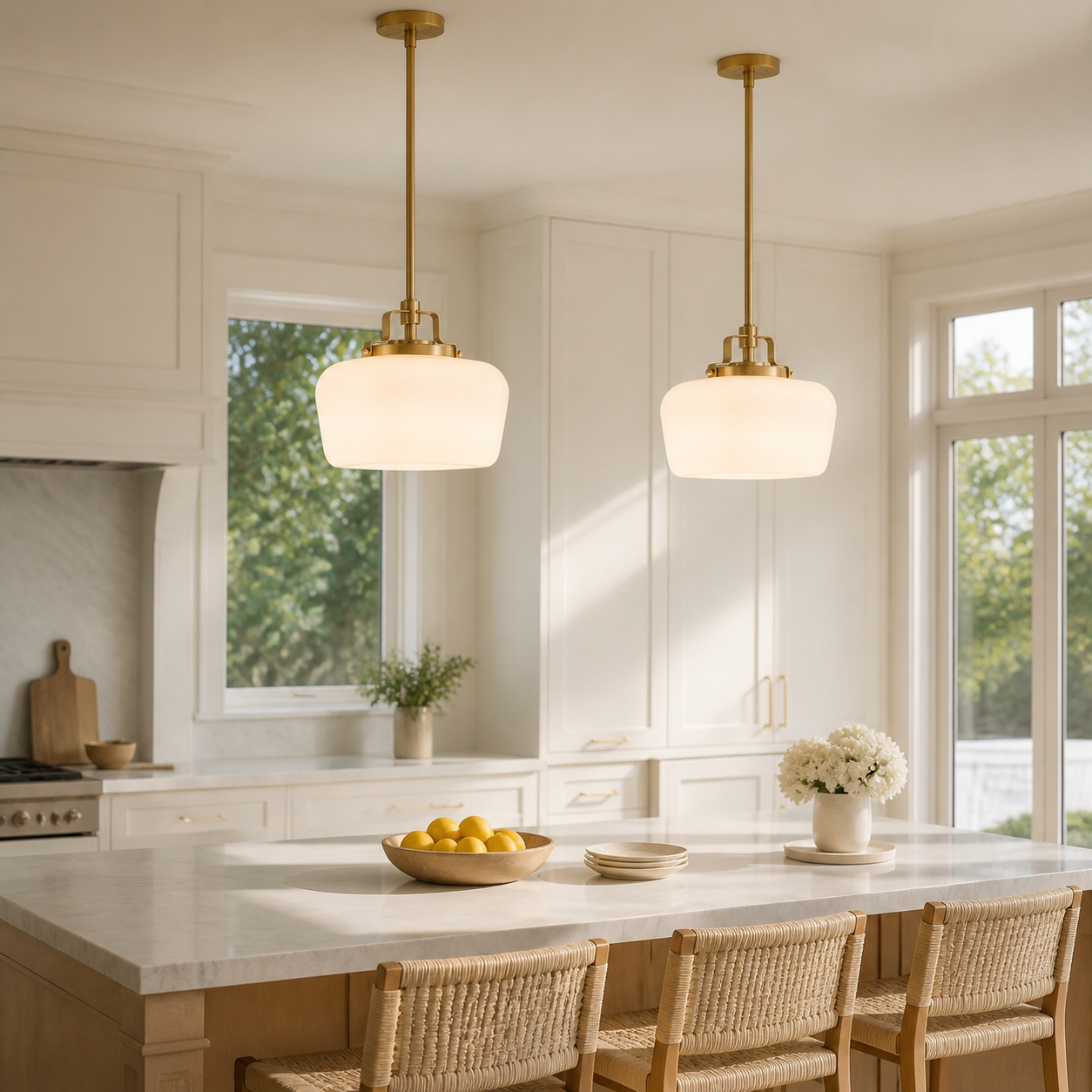 Kitchen island pairing