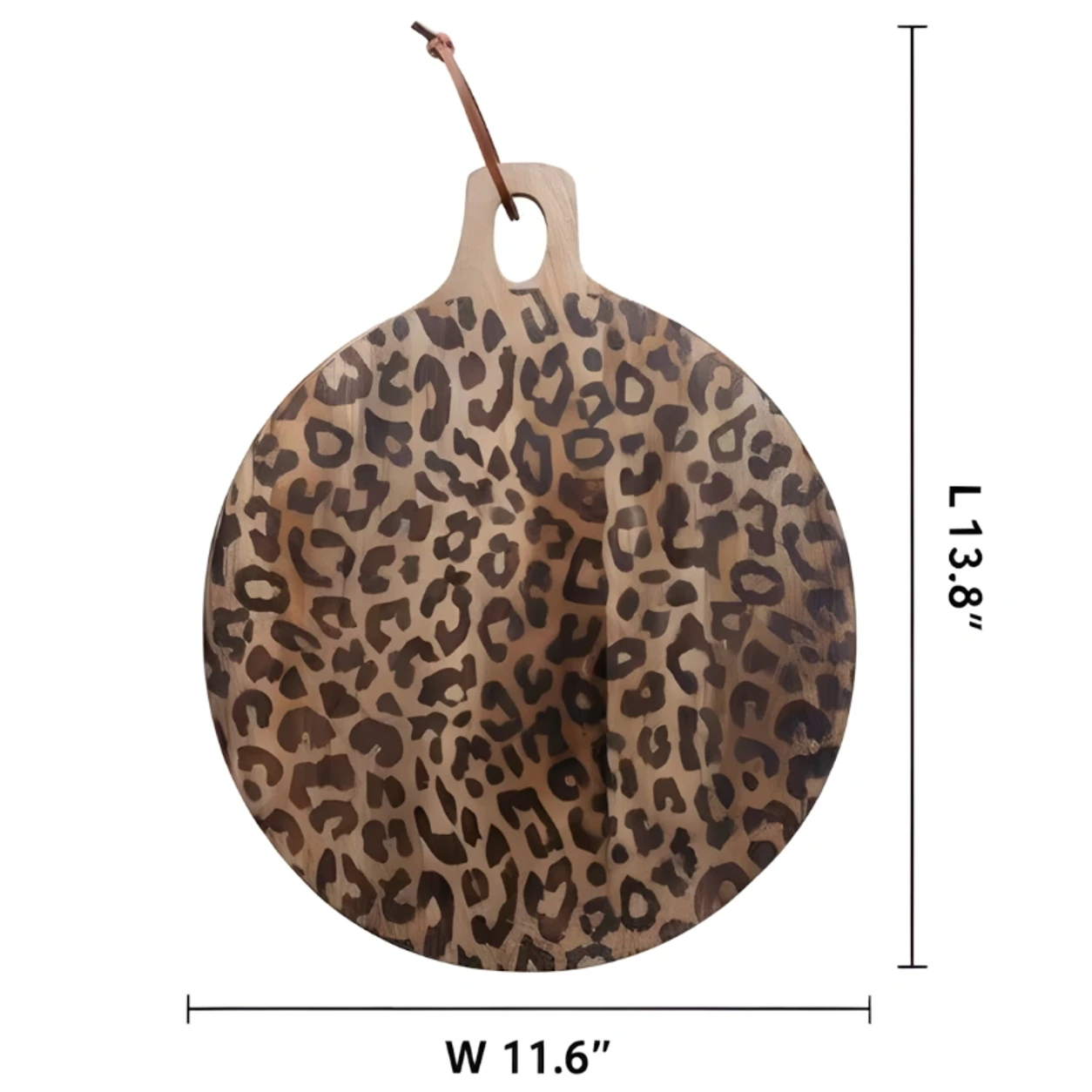 Small Powell serving board dimensions 13.8 by 11.6 inches