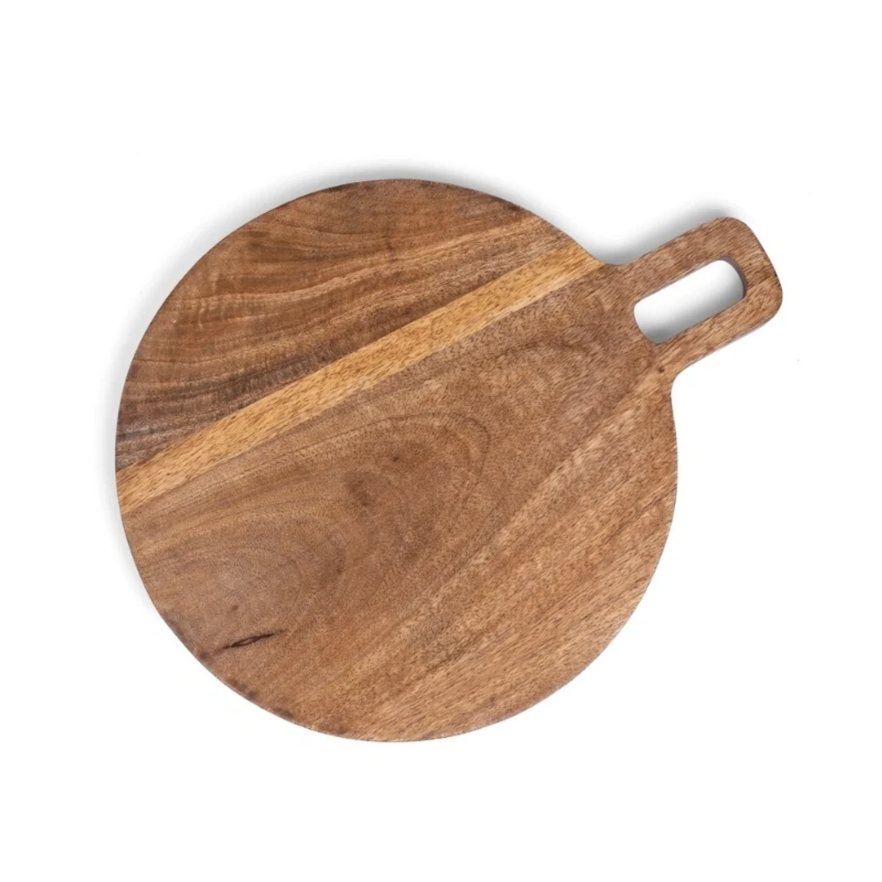 Natural mango wood reverse of the Powell serving board
