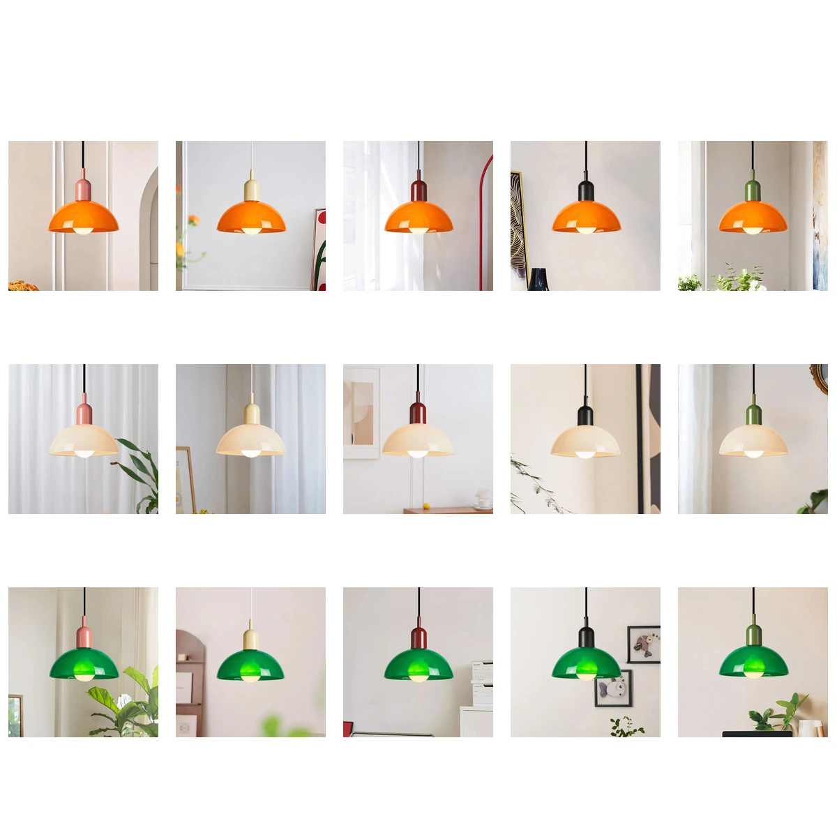 Aurelia shade and lamp body color combinations