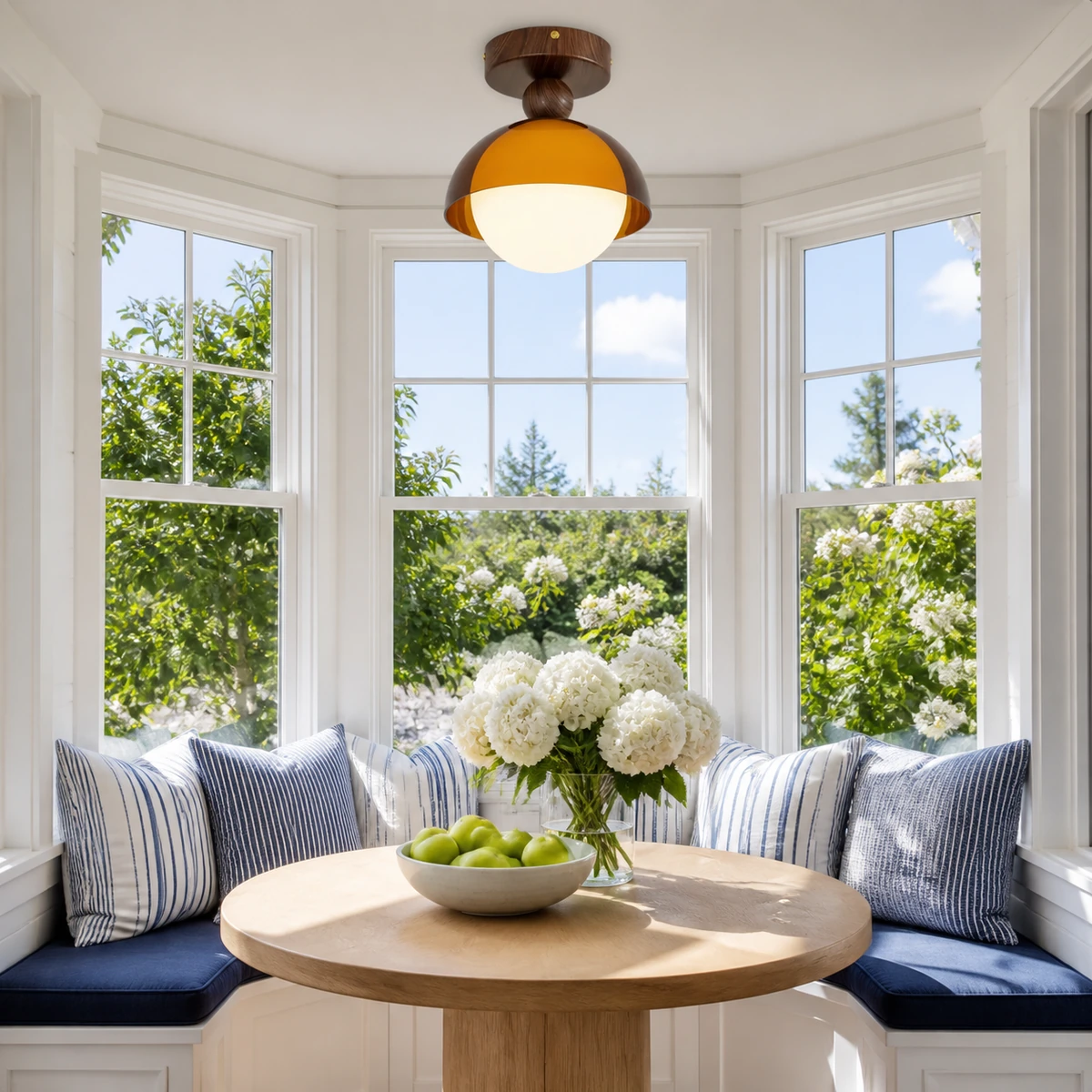 Skadi Type C above a bright breakfast nook