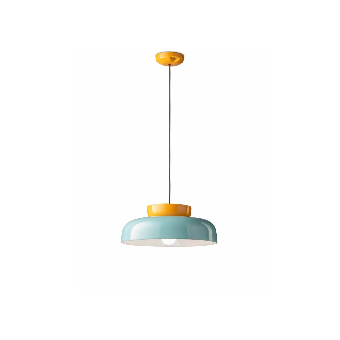 Yellow and Light Blue Faelyraen pendant