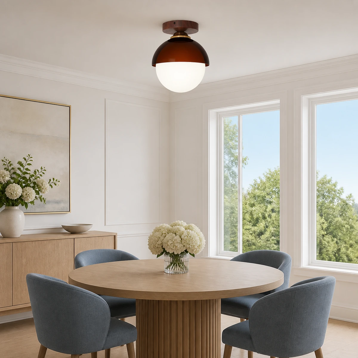Skadi Type B in a bright dining room