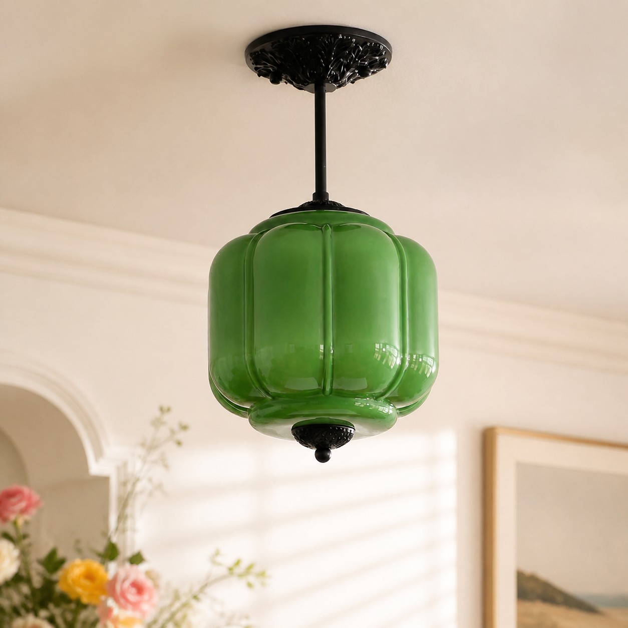 Green finish Alana light