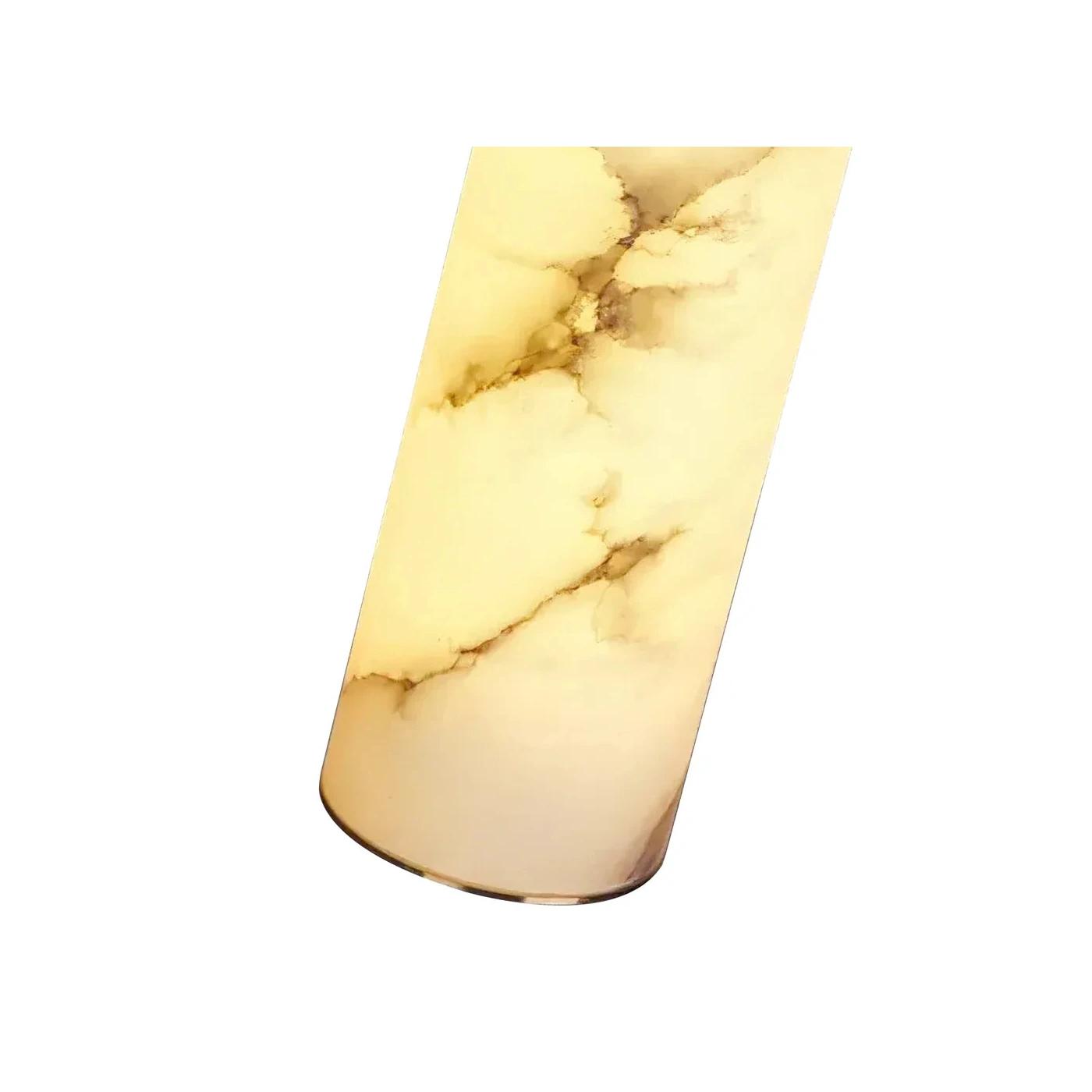 Lit alabaster detail