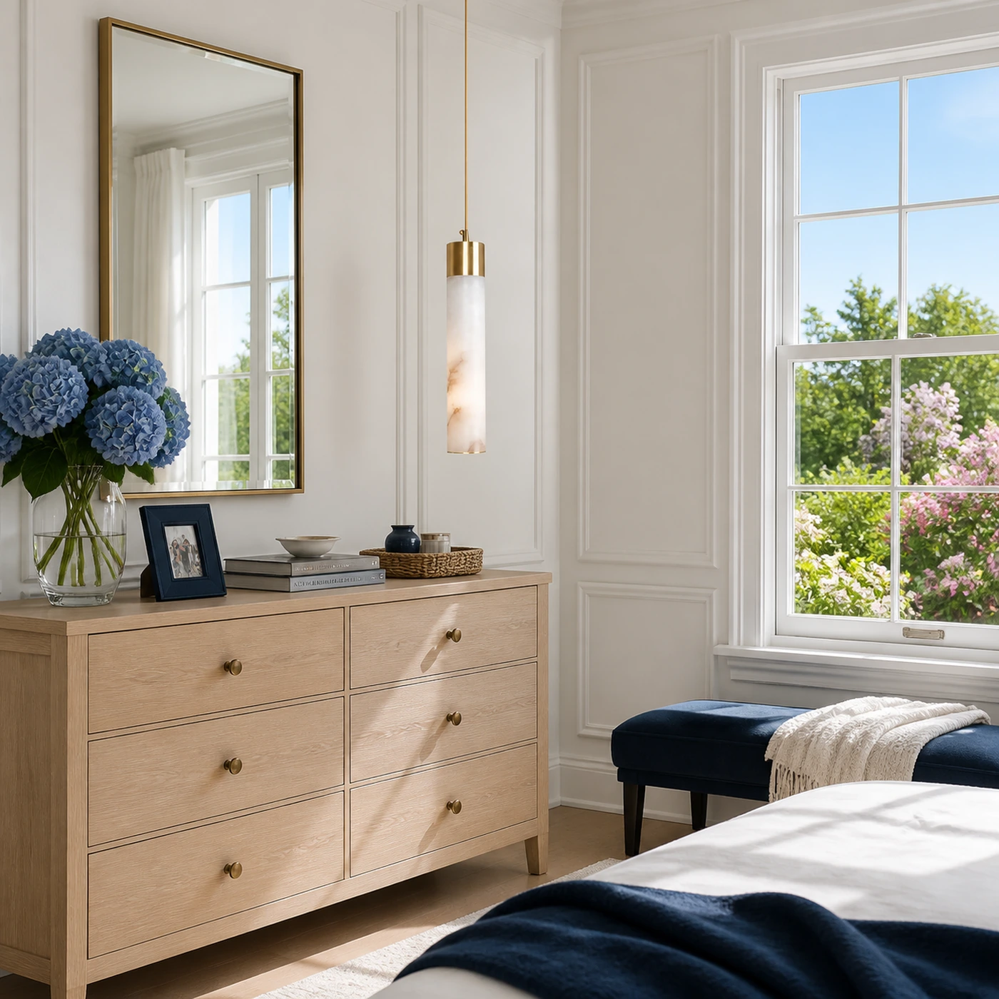 Bedroom dressing corner