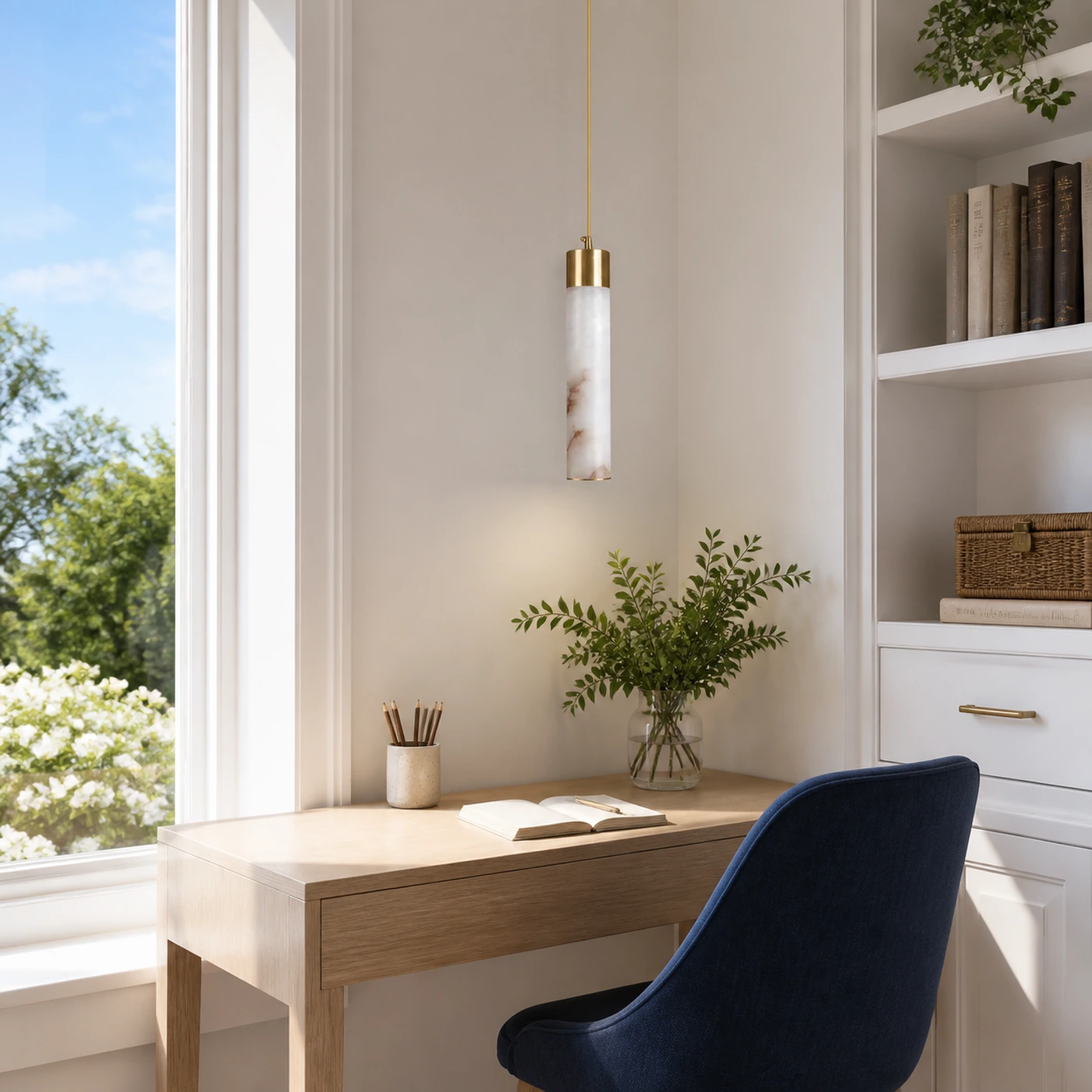 Window writing nook