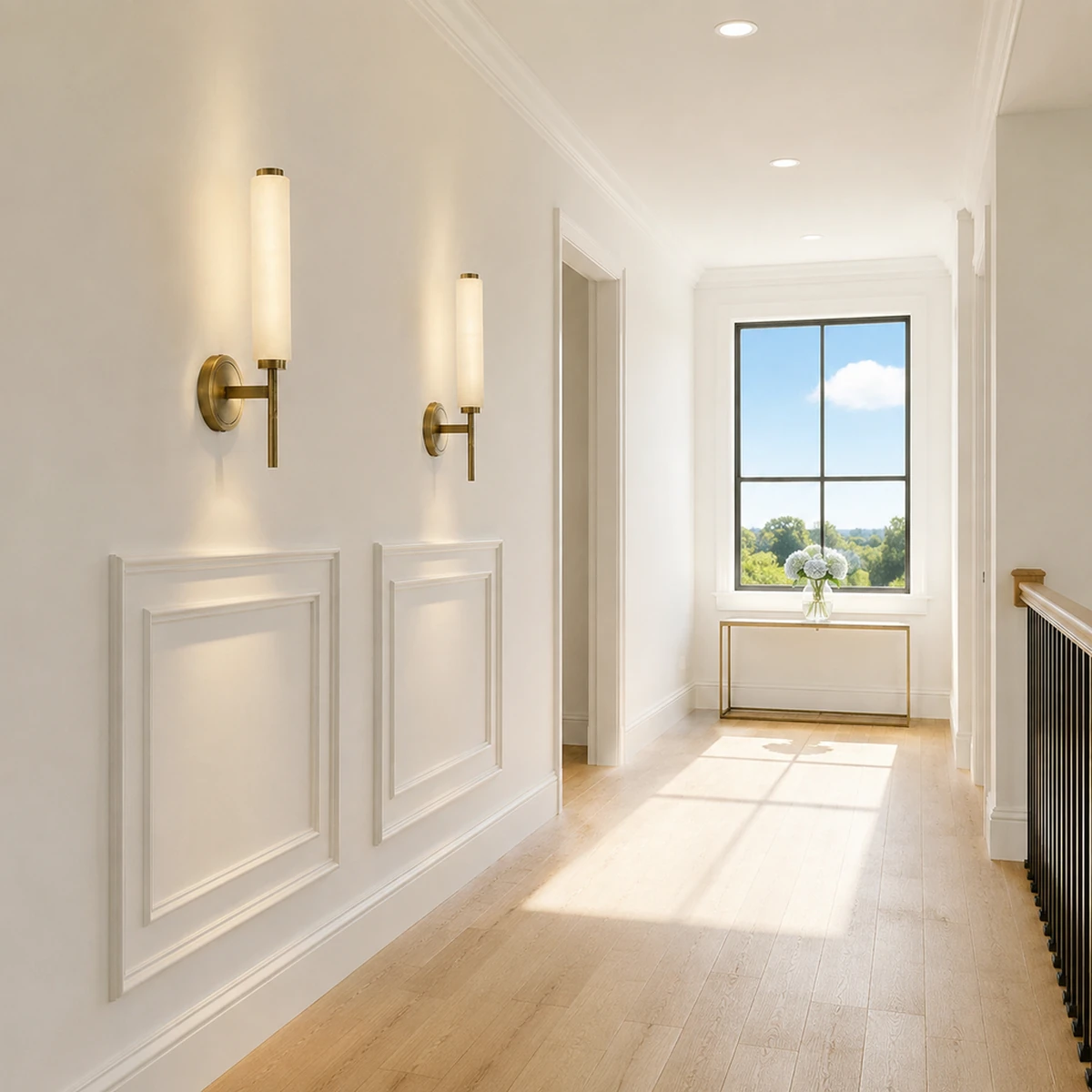 Narrow hallway pair