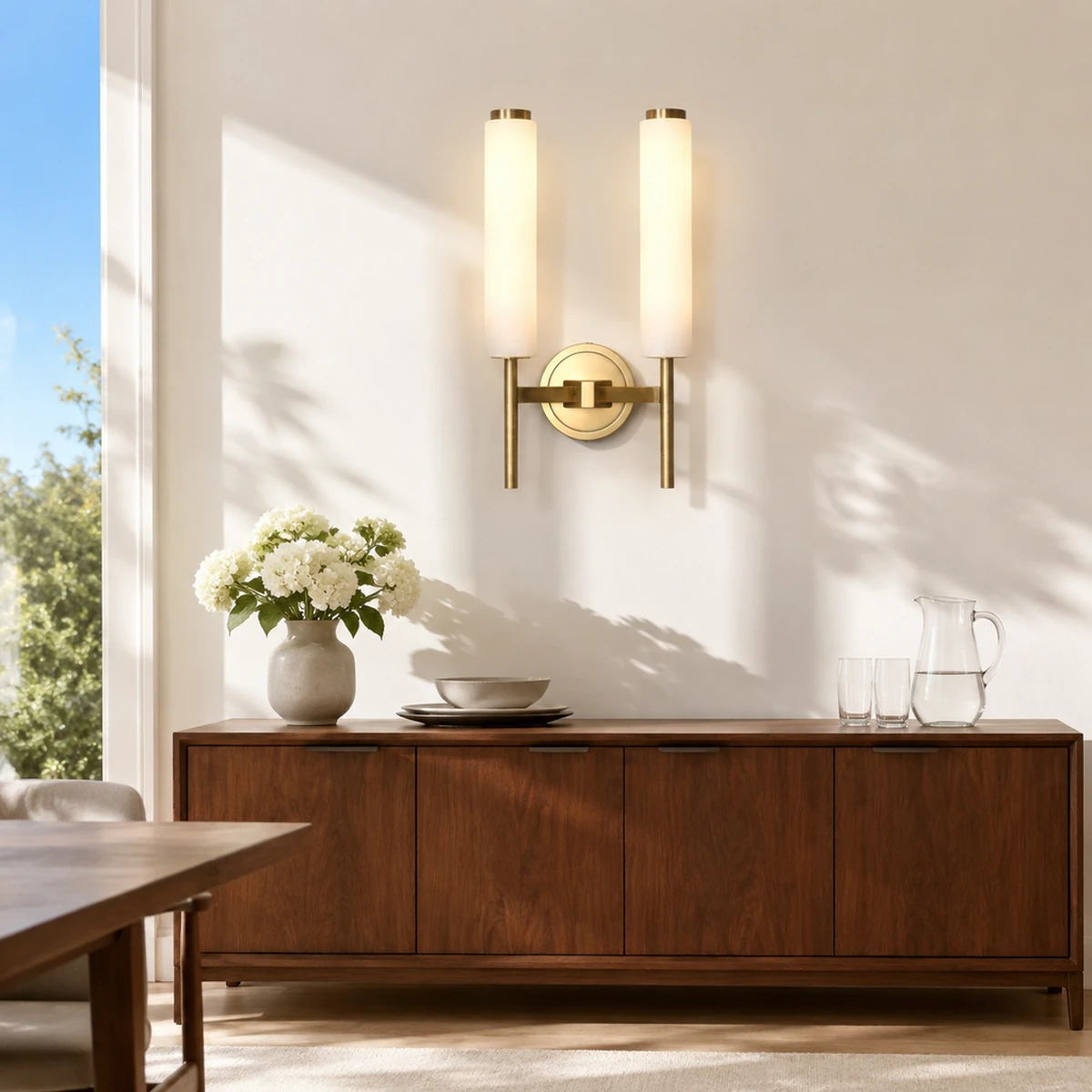 Wide dining sideboard