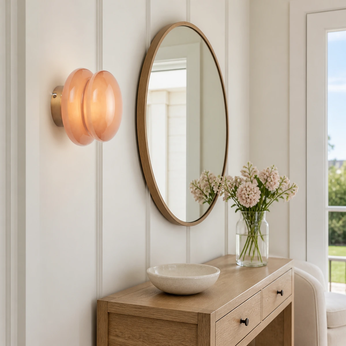 Pale Pink Pyris close scene