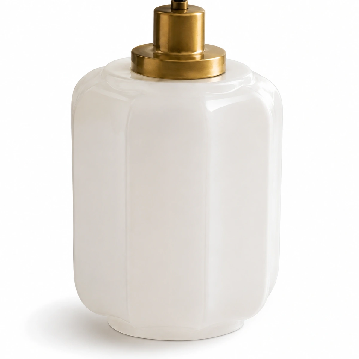 Milk glass surface