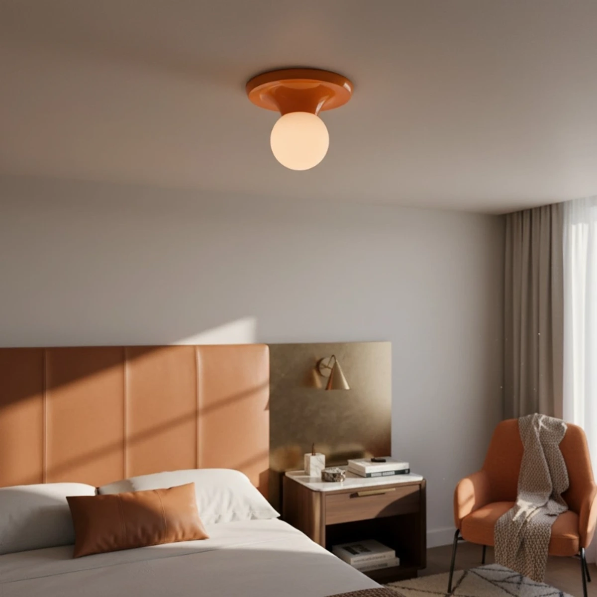 Estella in a bedroom