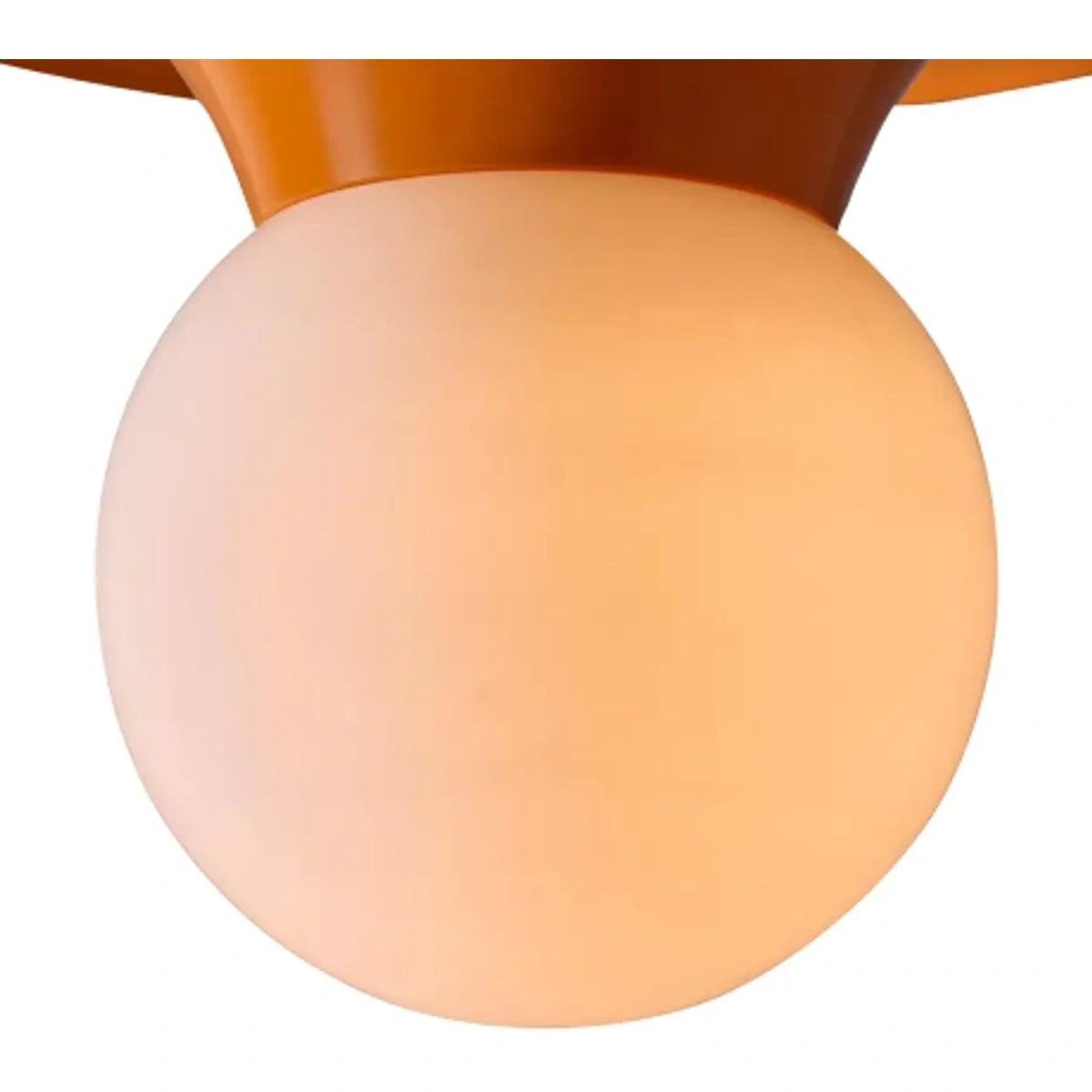 Opal Glass Globe detail
