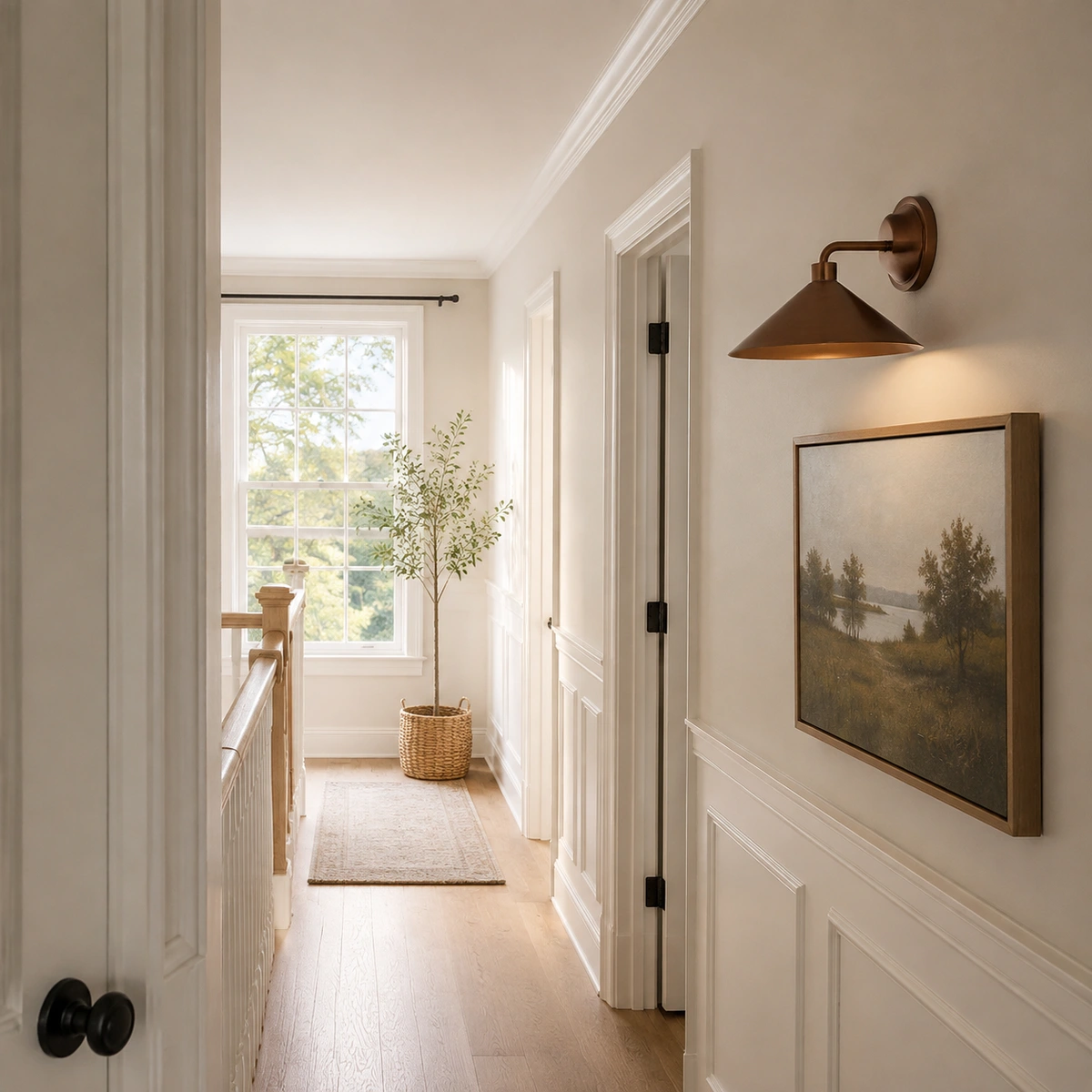Hallway · Brass