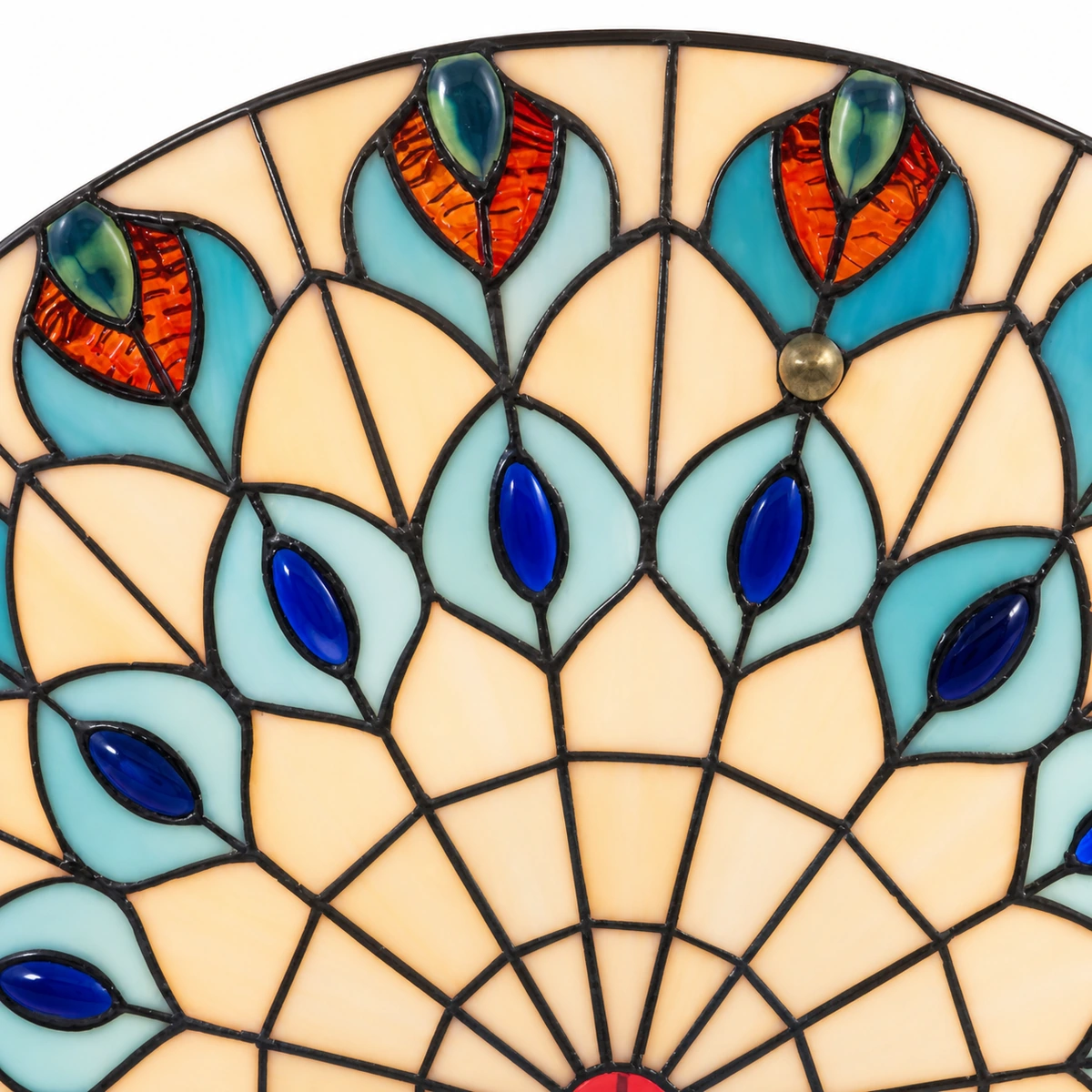 Peacock mosaic