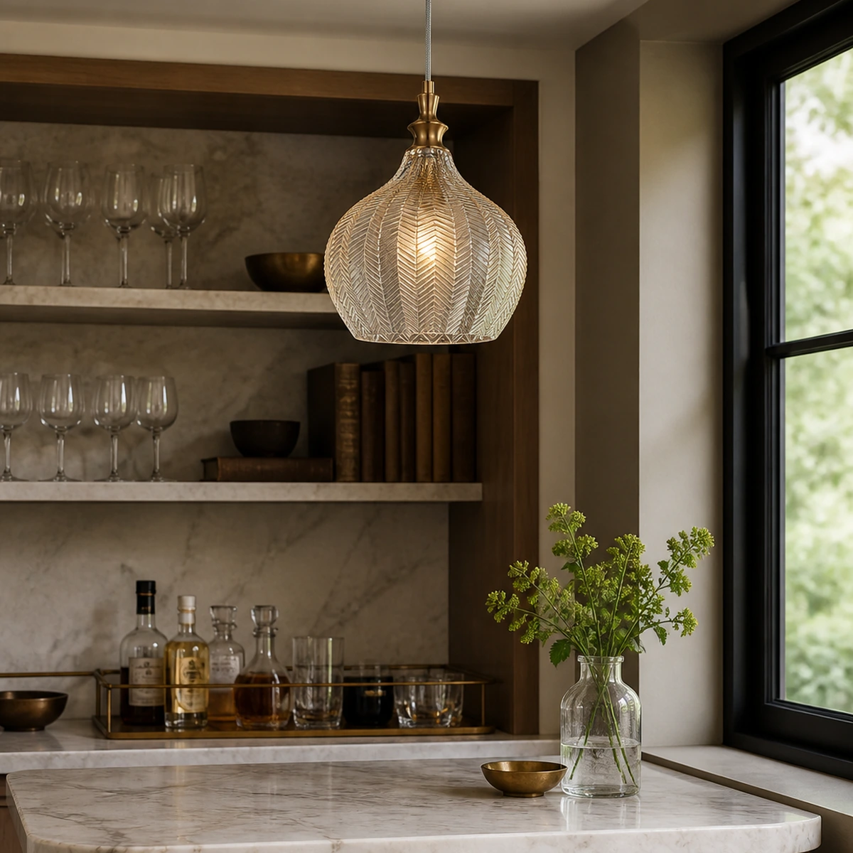 Wet bar - Aged Gold Brass