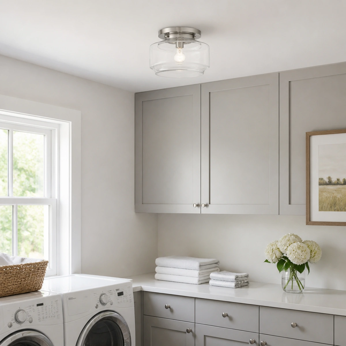 Laundry room - Polished Nickel