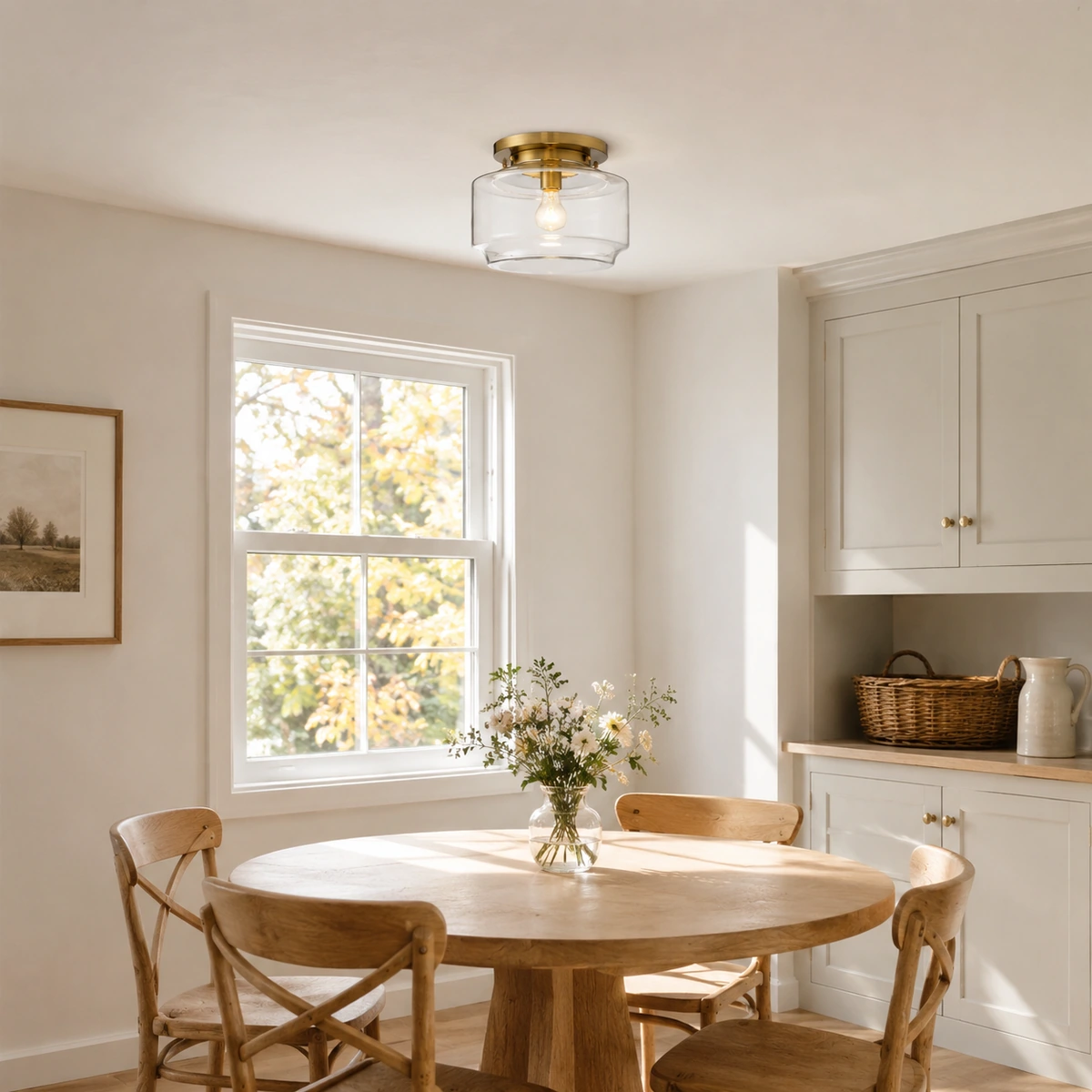 Breakfast nook - Satin Brass
