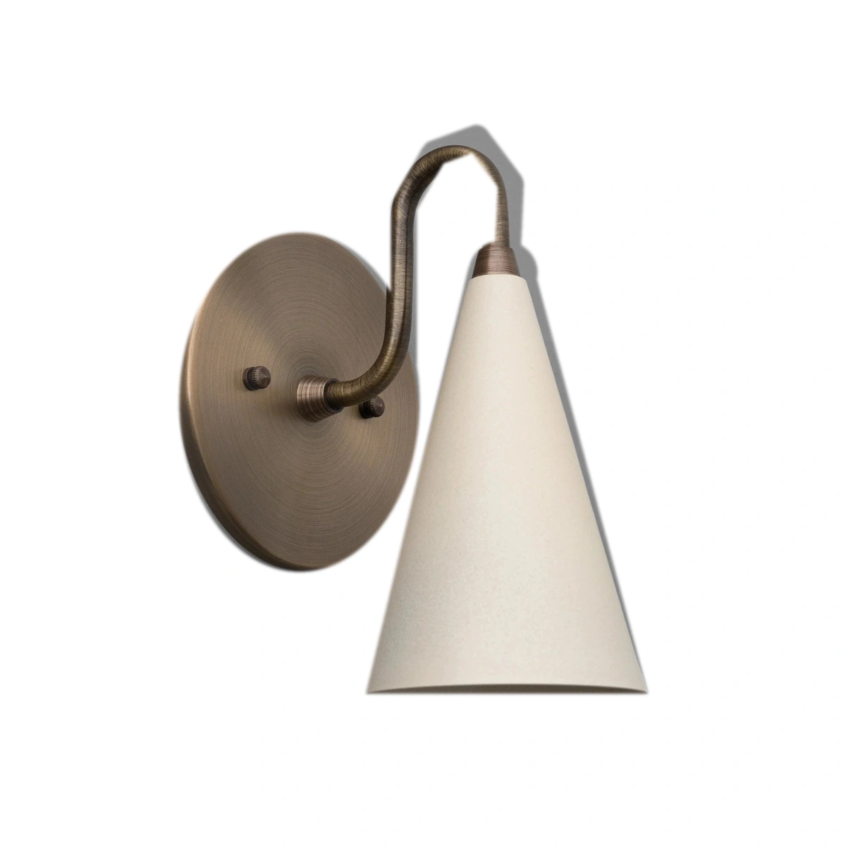 Cream / Antique Brass