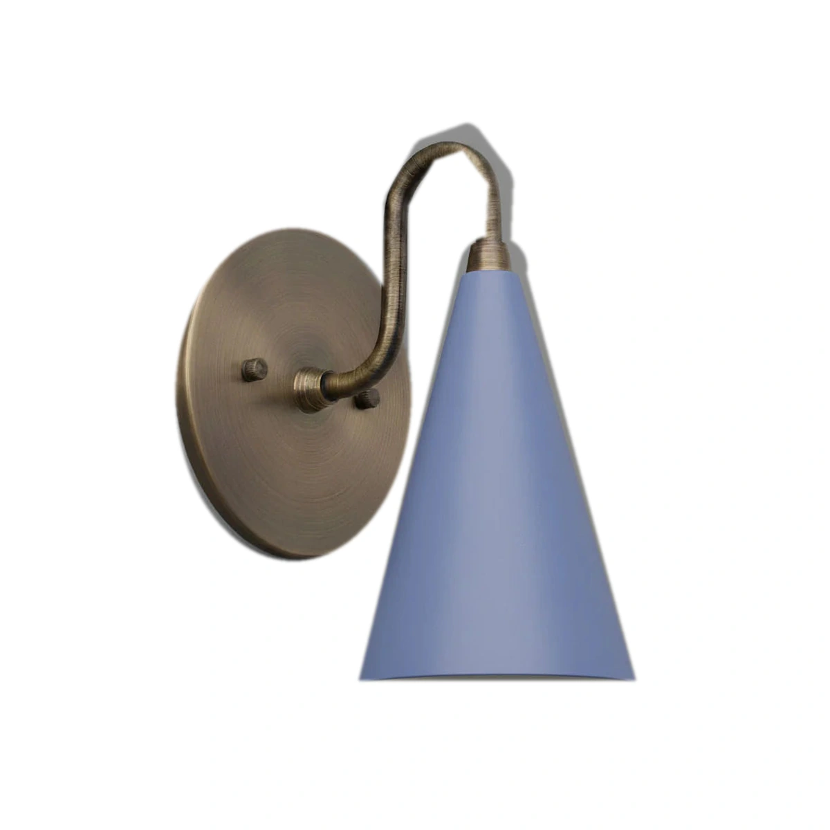 Perwinkle / Antique Brass