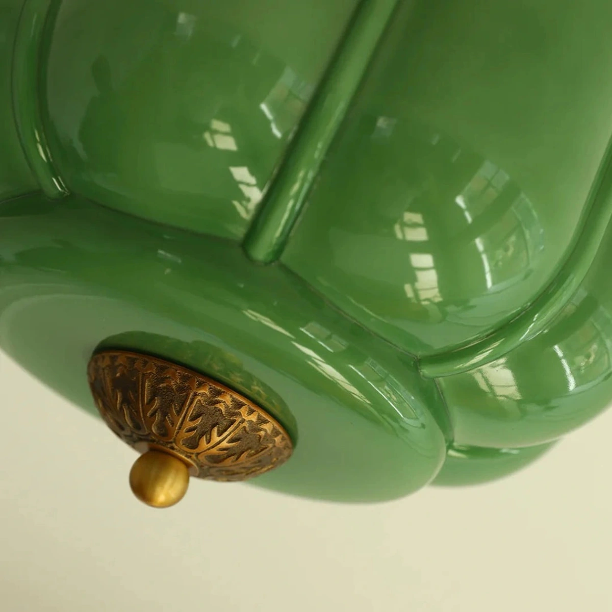 Ornate Brass Finial