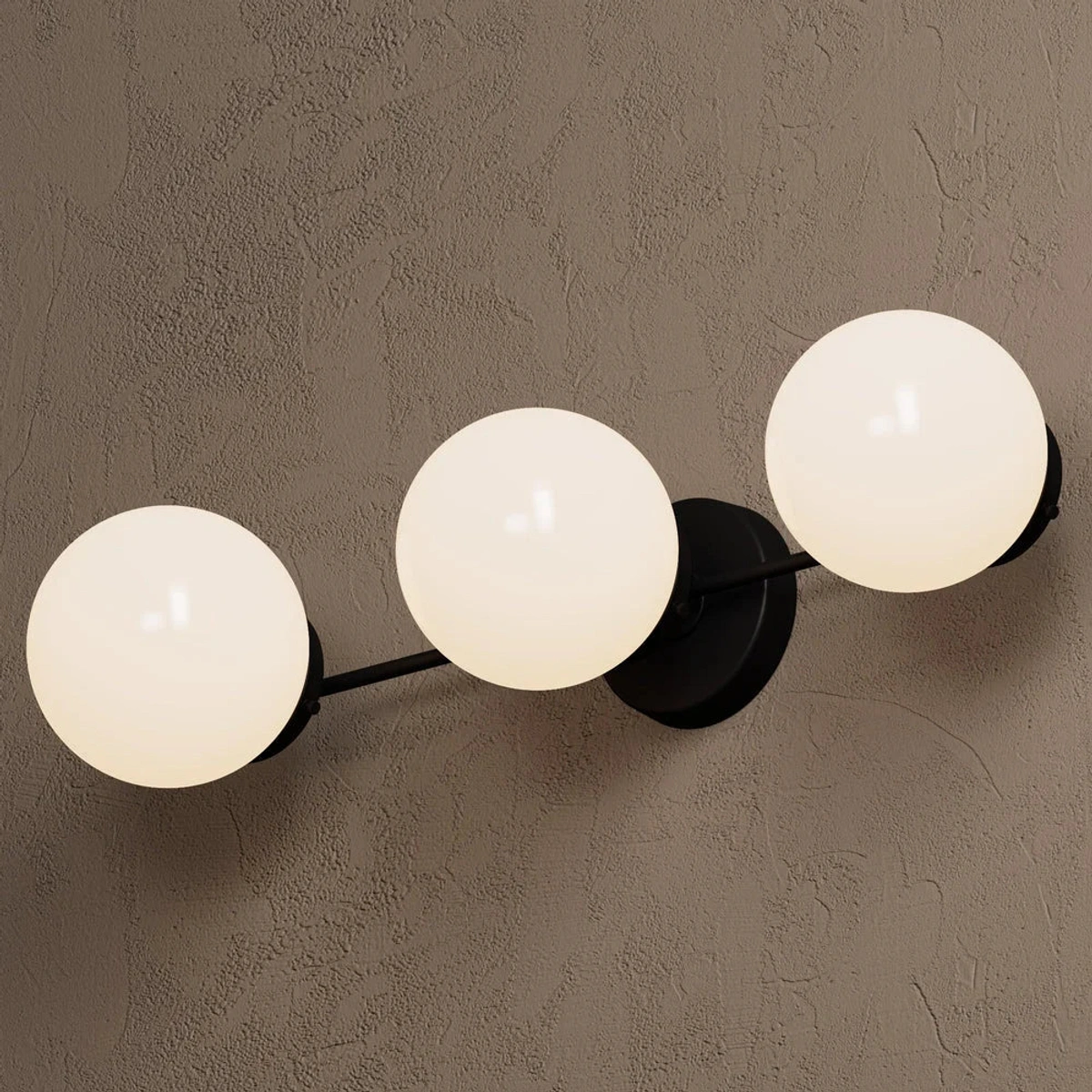 Matte Black · Opal Glass