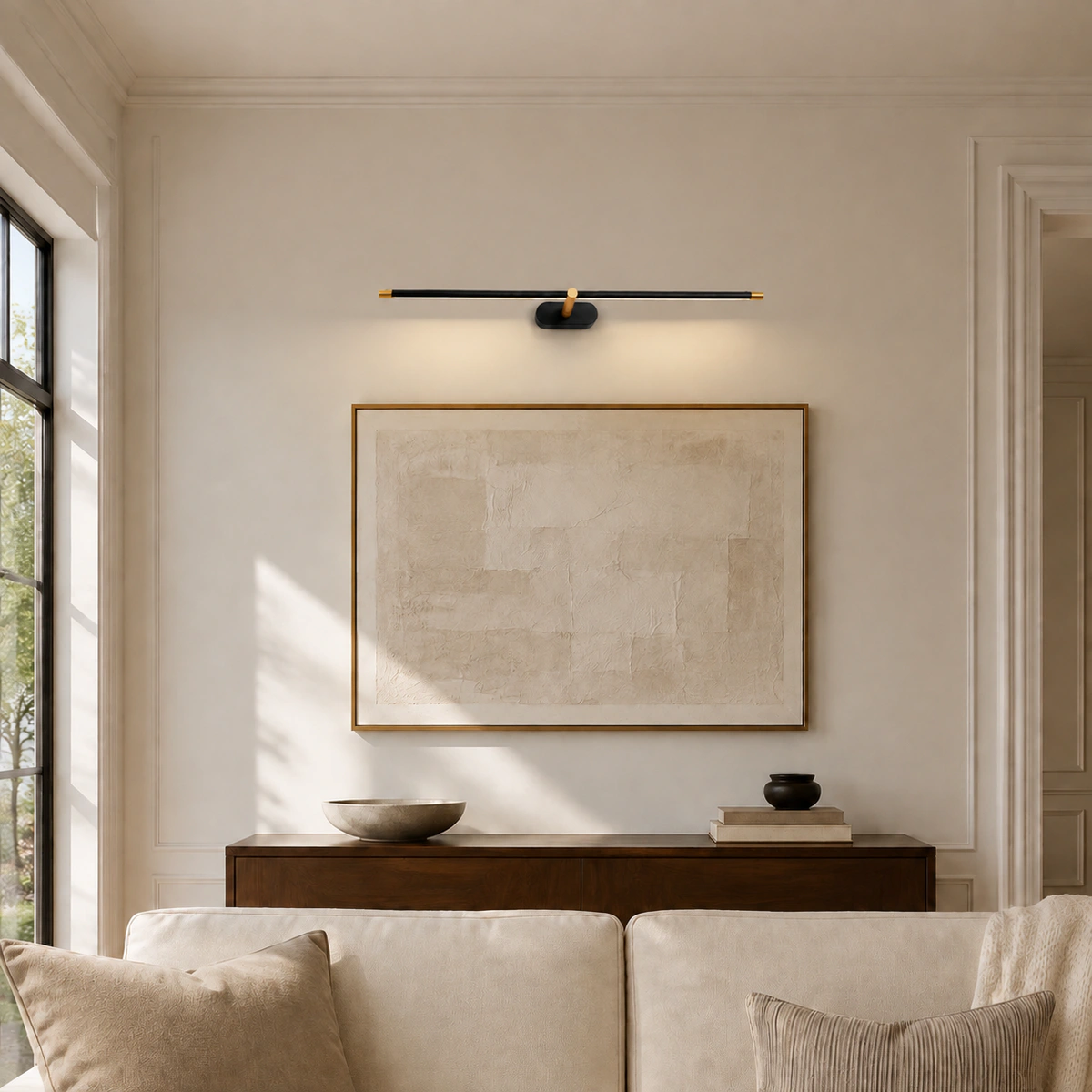 Black 50 in · Living Room